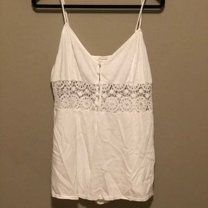 Urban Outfitters Pants - White Lace Romper Urban Outfitters Pants - White Lace Romper